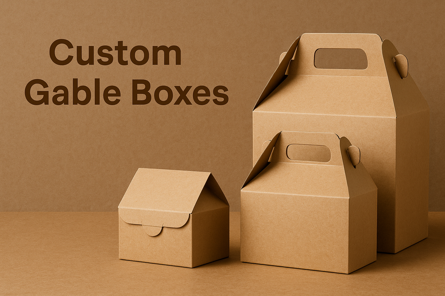 Why Custom Gable Boxes Are a Game-Changer for Product Packaging