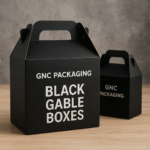 Black Gable Boxes