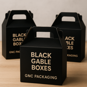 Black Gable Boxes