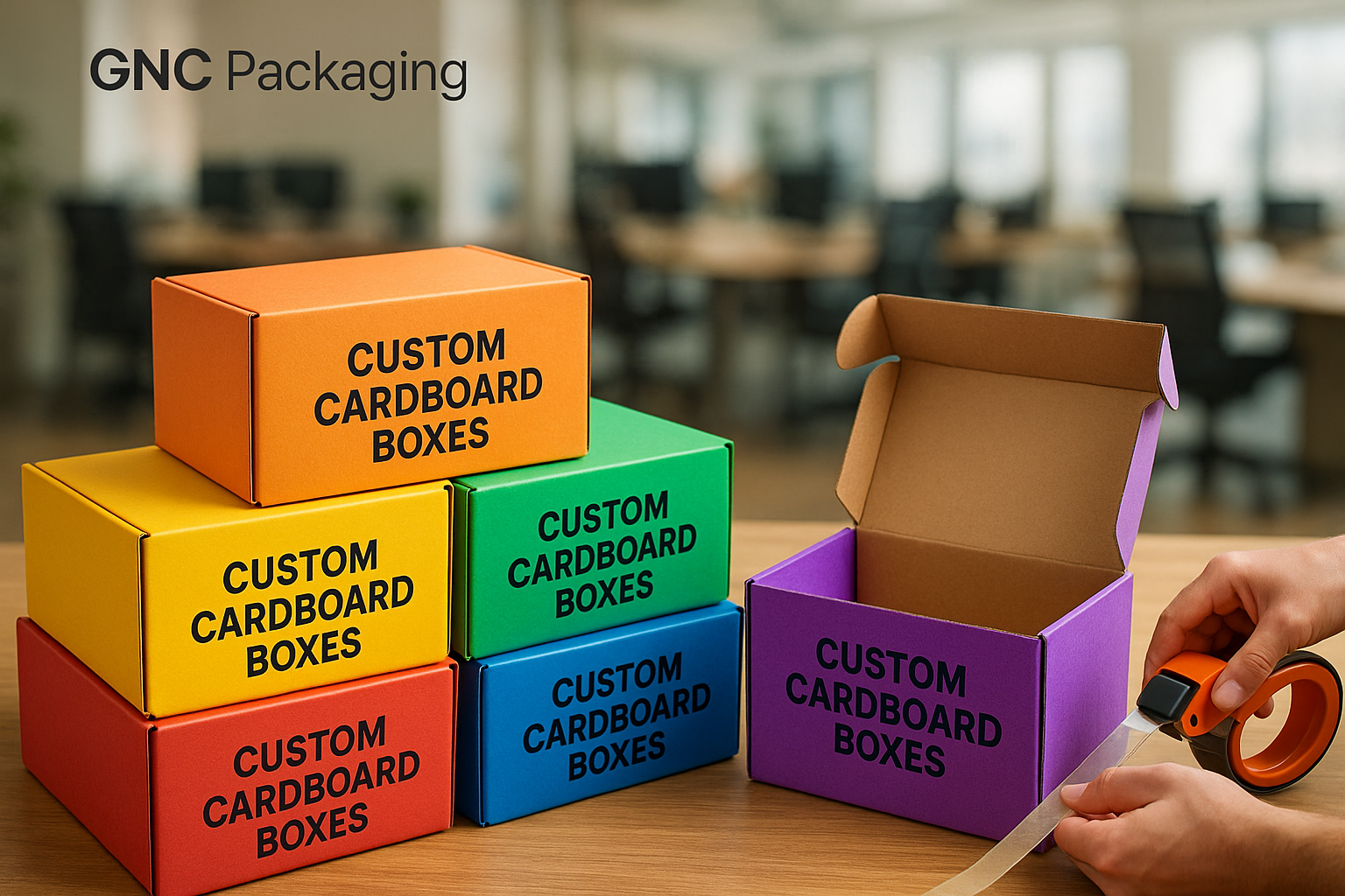 Affordable & Stylish Custom Cardboard Boxes with Free Shipping