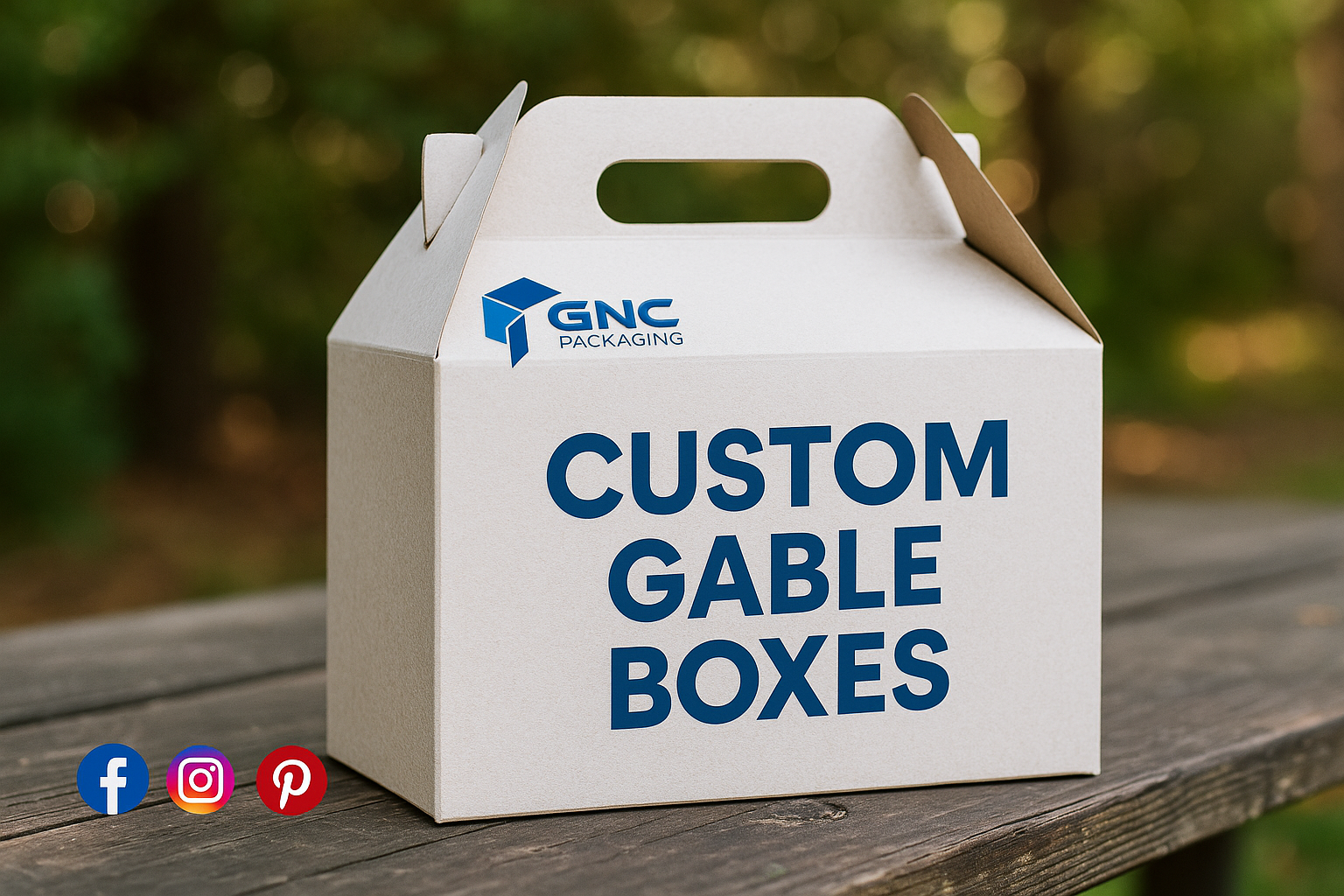Custom Gable Boxes Made for Easy Carry, Stylish Look & Branding
